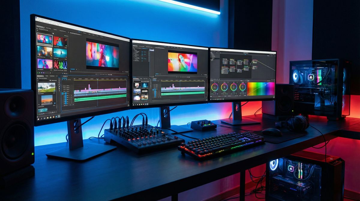 糖心-专业视频剪辑工作台展示